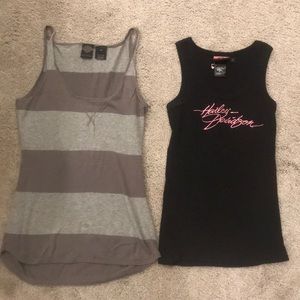 Set of 2 Harley Davidson Tank Tops
